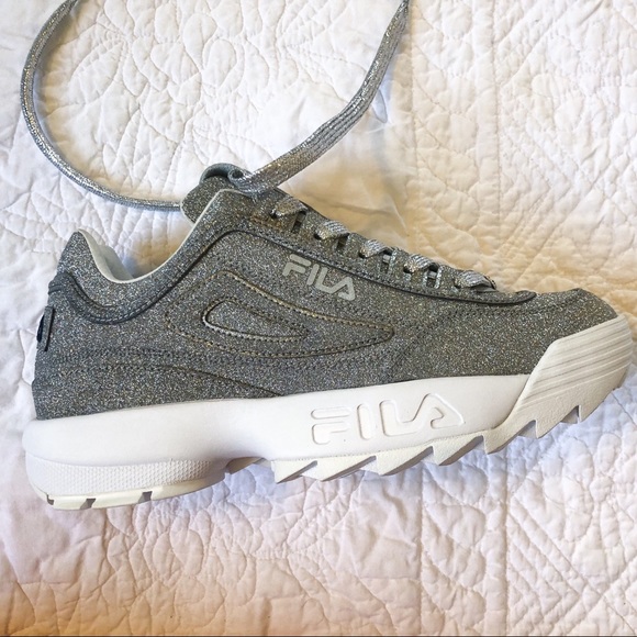 fila disruptor glitter